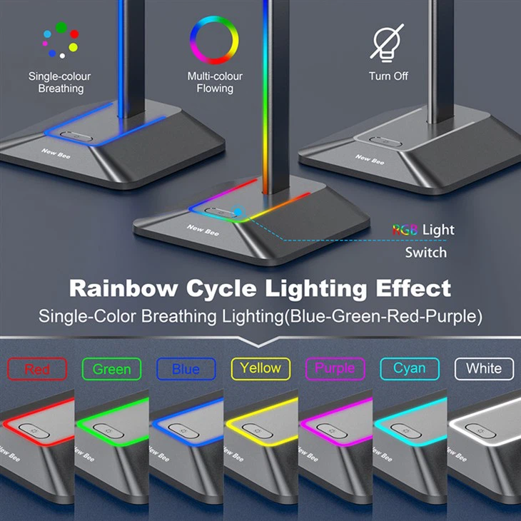 headset stand rgb