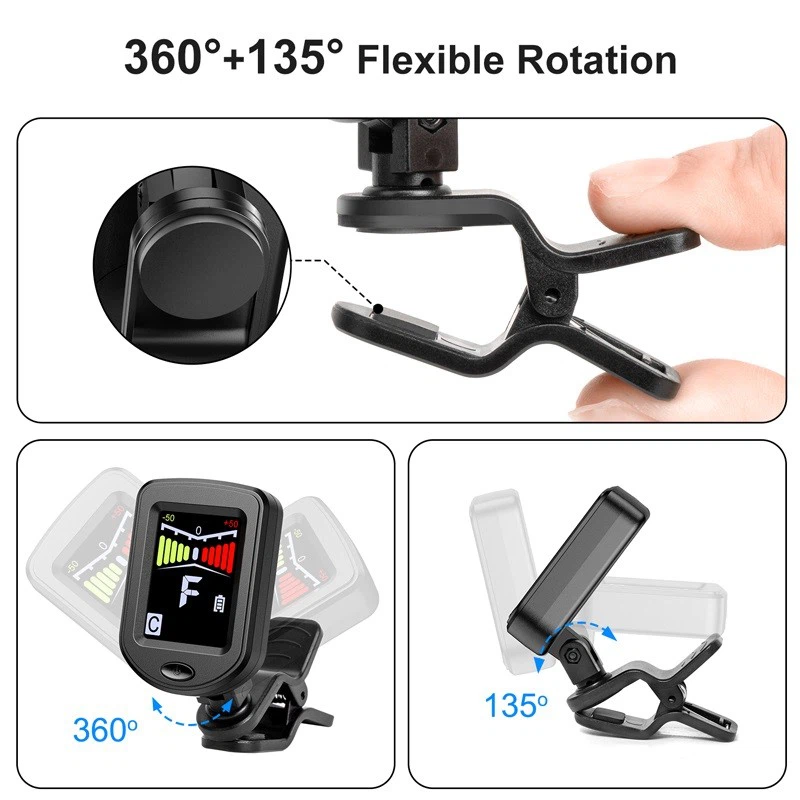 New Bee Clip On Guitar Tuner